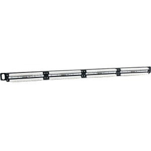StarTechcom 24 Port 05U Cat5e Patch Panel - RJ45 Ethernet Rackmount Cat 5e 110 Patch Panel - 24 x RJ-45 PANELHU24