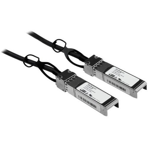 StarTechcom 1m Cisco Compatible SFP 10-Gigabit Ethernet 10GbE Twinax Direct Attach Cable - Twinaxial for Network Device - 1m - 1 - SFPCMM1M