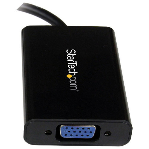 StarTechcom Micro HDMIreg to VGA Adapter Converter with Audio for Smartphones  Ultrabooks  Tablets - 1920x1080 - 102 AV Cable MCHD2VGAA2