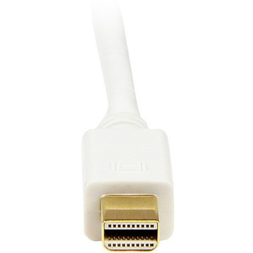 StarTechcom 3 ft Mini DisplayPort to DVI Adapter Converter Cable - Mini DP to DVI 1920x1200 - White - 3 ft DVIMini DisplayPort Video MDP2DVIMM3W