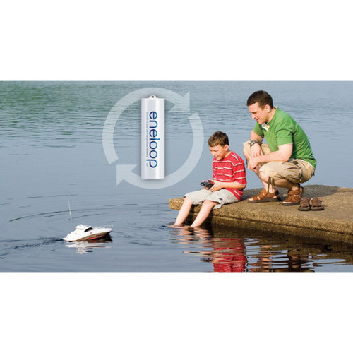 Panasonic BK3MCCA8BF Eneloop Battery - For Multipurpose - Battery Rechargeable - AA - 12 V DC - 2000 mAh - Nickel Metal Hydride - 8  BK3MCCA8BF