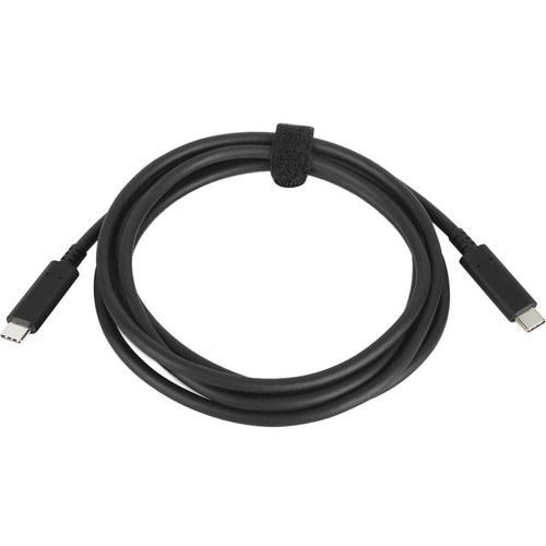 Lenovo USB-C to USB-C Cable 2m - 6.6 ft USB Data Transfer Cable for Monitor, Docking Station - First End: 1 x Type C Male USB - Second (Fleet Network)