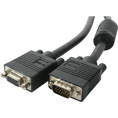 StarTech.com High-Resolution Coaxial SVGA - Monitor extension Cable - HD-15 (M) - HD-15 (F) - 3.05 m - HD-15 Male - HD-15 Female - - (Fleet Network)