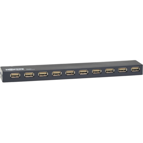 Tripp Lite 10-Port USB 20 Hi-Speed Hub - USB - External - 10 USB Ports - 10 USB 20 Ports U223-010