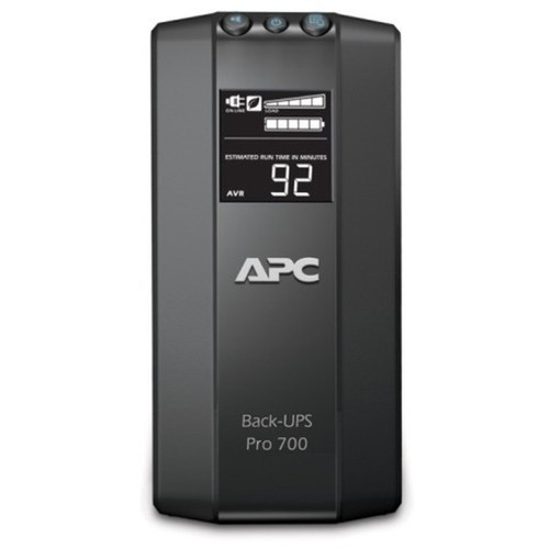 APC Back-UPS RS 700 VA Tower UPS - 700VA450W - 3 Minute Full Load - 3 x NEMA 5-15R - Battery Backup System 3 x NEMA 5-15R - BR700G