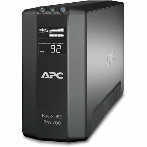 APC Back-UPS RS 700 VA Tower UPS - 700VA450W - 3 Minute Full Load - 3 x NEMA 5-15R - Battery Backup System 3 x NEMA 5-15R - BR700G