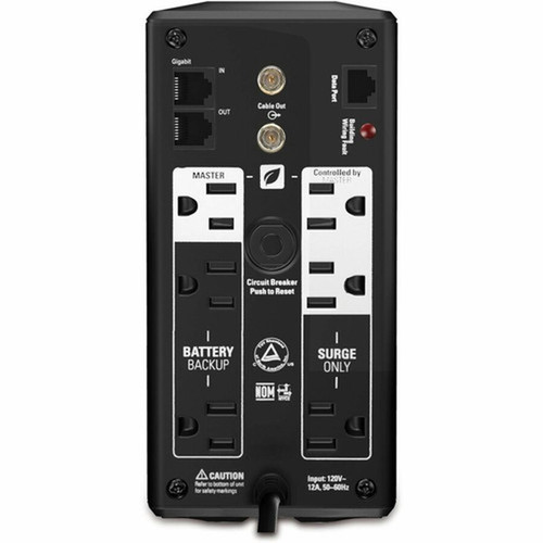 APC Back-UPS RS 700 VA Tower UPS - 700VA450W - 3 Minute Full Load - 3 x NEMA 5-15R - Battery Backup System 3 x NEMA 5-15R - BR700G
