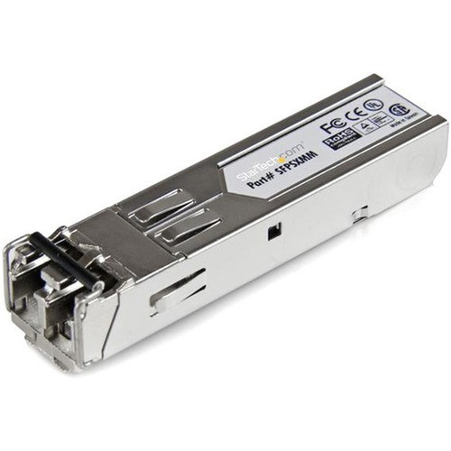 StarTechcom 1000BASE-SX MSA Compliant SFP Module - LC Connector - Fiber SFP Transceiver - TAA Compliant - Lifetime Warranty - 1 Gbps SFPSXMM