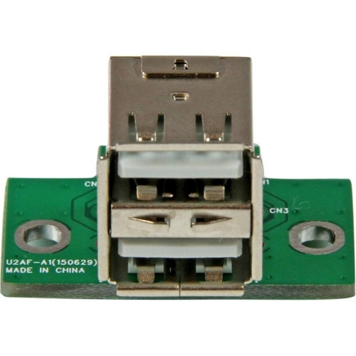 StarTechcom 2 Port USB Motherboard Header Adapter - USB A to USB 10 Pin Header FF - 1 x IDC Female - 2 x Type A Female USB USBMBADAPT2