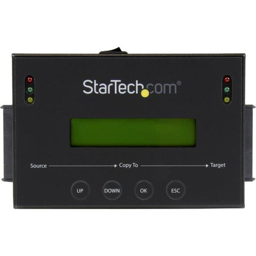 StarTechcom Standalone 25  35 SATA Hard Drive Duplicator w Multi HDD  SSD Image Backup Library - Standalone - TAA Compliant - 1 SATDUP11IMG