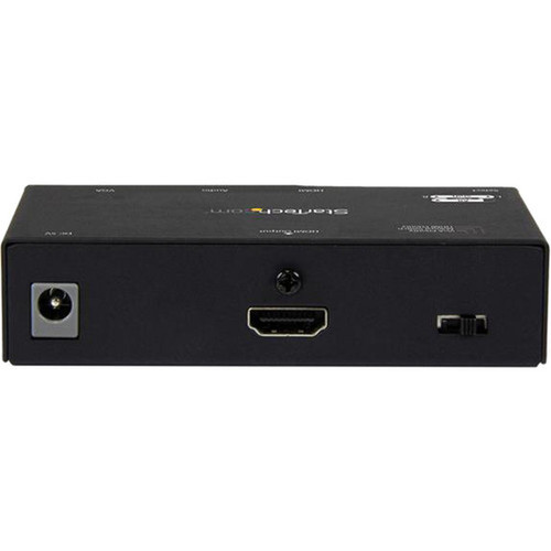 StarTechcom 2x1 VGA  HDMI to HDMI Switch  Selector Box - 1080p Multi Video Input Automatic Switcher - 2 Computers In 1 Monitor Out VS221VGA2HD