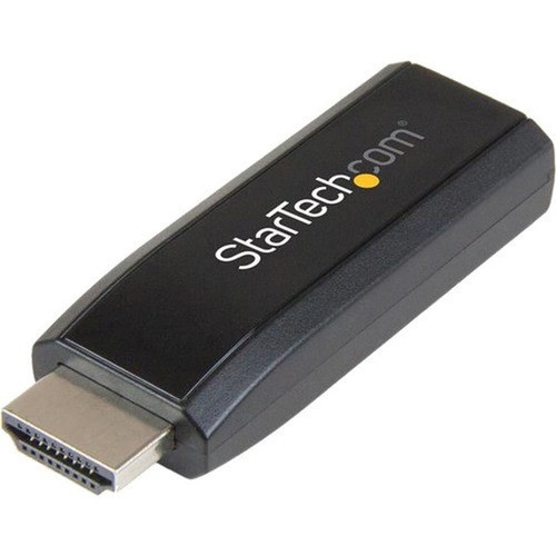StarTechcom HDMI to VGA Converter with Audio - Compact Adapter - 1920x1200 - 1 Pack - 1 x HDMI Male Digital AudioVideo - 1 x HD-15 1 HD2VGAMICRA