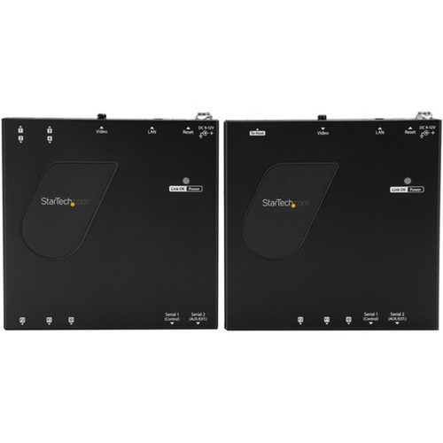 StarTechcom HDMI Video and USB over IP Distribution Kit with Video Wall Support - 1080p - Deploy HDMI and USB content for digital a - ST12MHDLANU