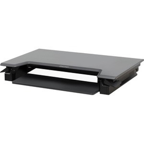 Ergotron WorkFit-TL Sit-Stand Desktop Workstation - TAA Compliant Version - Rectangle Top - 375 Table Top Width x 25 Table Top 33-418-085