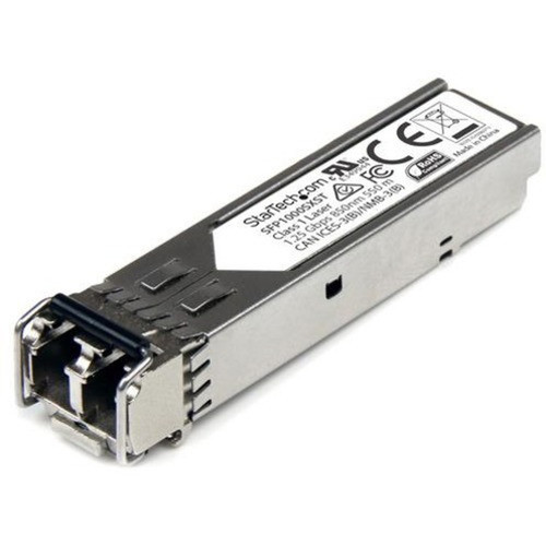 StarTechcom 1000BASE-SX MSA Compliant SFP Module - LC Connector - Fiber SFP Transceiver - Lifetime Warranty - 1 Gbps - Max Transfer SFP1000SXST