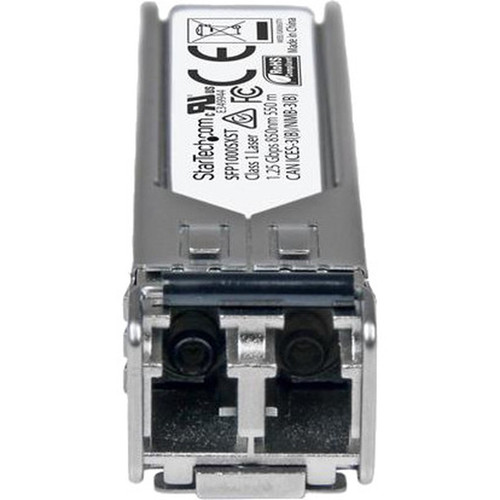 StarTechcom 1000BASE-SX MSA Compliant SFP Module - LC Connector - Fiber SFP Transceiver - Lifetime Warranty - 1 Gbps - Max Transfer SFP1000SXST