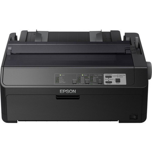 Epson FX-890II 9-pin Dot Matrix Printer - Monochrome - Energy Star - 680 cps Mono - USB - Parallel - Ethernet C11CF37202
