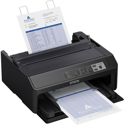 Epson FX-890II 9-pin Dot Matrix Printer - Monochrome - Energy Star - 680 cps Mono - USB - Parallel - Ethernet C11CF37202