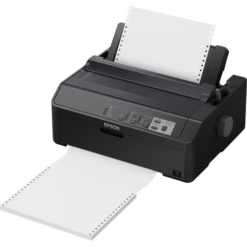 Epson FX-890II 9-pin Dot Matrix Printer - Monochrome - Energy Star - 680 cps Mono - USB - Parallel - Ethernet C11CF37202