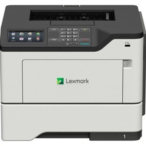 Lexmark MS620 MS622de Laser Printer - Monochrome - 50 ppm Mono - 1200 x 1200 dpi Print - Automatic Duplex Print - 650 Sheets Input (Fleet Network)
