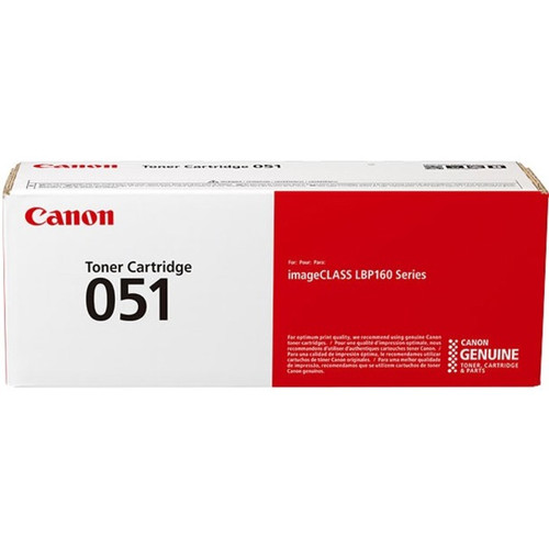 Canon 051 Toner Cartridge - Black - Laser - 1700 Pages (Fleet Network)