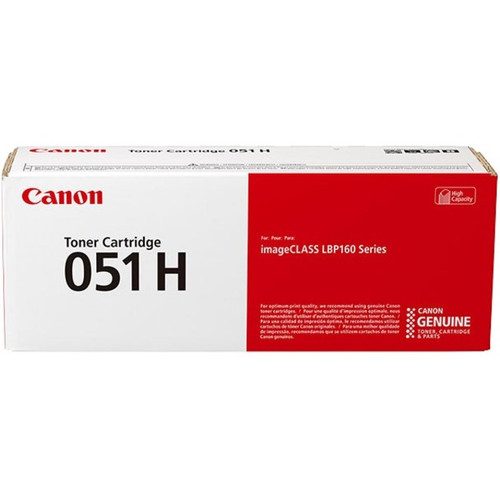 Canon 051 H Toner Cartridge - Black - Laser - High Yield - 4000 Pages (Fleet Network)
