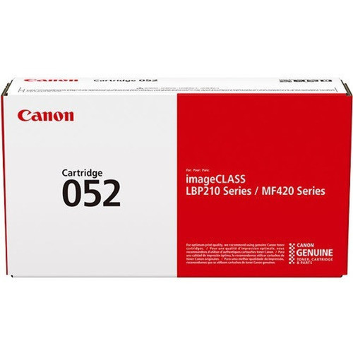 Canon 052 Toner Cartridge - Black - Laser - 3100 Pages 2199C001