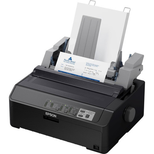 Epson LQ-590II 24-pin Dot Matrix Printer - Monochrome - 584 cps Mono - USB - Parallel C11CF39201