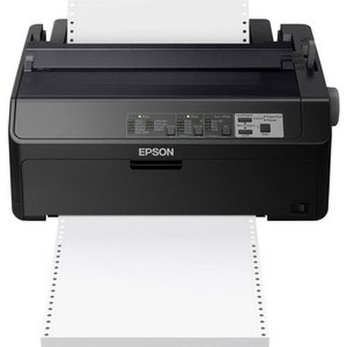 Epson LQ-590II 24-pin Dot Matrix Printer - Monochrome - 584 cps Mono - USB - Parallel C11CF39201