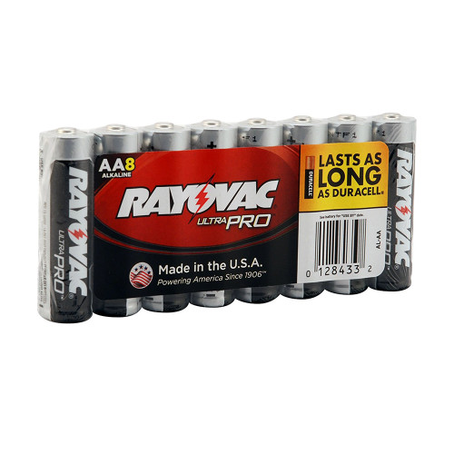 Rayovac AA Industrial Alkaline Batteries - AL-AA (8 per pack) (FN-BT-ALK-AA-8)