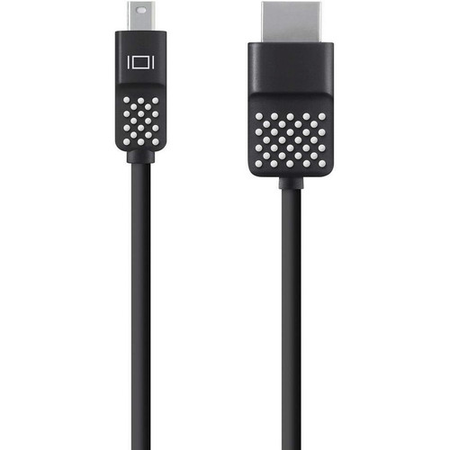 Belkin Mini DisplayPort to HDTV Cable - 6 ft HDMI/Mini DisplayPort A/V Cable for Notebook, Tablet, HDTV, Workstation, Ultrabook, - 1 x (Fleet Network)