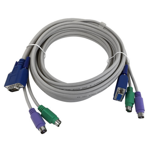 10ft KVM Cable PS2 Male to Male MouseKeyboard VGA Male to Female FN-KVM-100-10