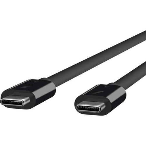 Belkin Thunderbolt 3 Cable USB-C to USB-C 100W 16ft05m - Thunderbolt 3 for Video Device Hard Drive MacBook Pro iMac - 5 - F2CD084BT05MBK