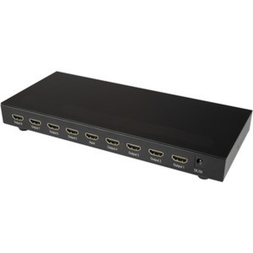 StarTechcom 8-Port 4K 60Hz HDMI Splitter - HDR Support - HDMI 20 Splitter - 71 Surround Sound Audio - Easily distribute an HDMI to ST128HD20