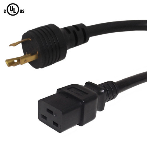 3ft NEMA L5-20P to IEC C19 Power Cable - 12AWG SJT FN-PW-134-03
