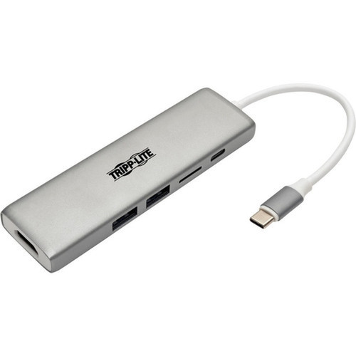 Tripp Lite U442-DOCK10-S Docking Station - for NotebookTabletSmartphone - 60 W - USB Type C - 2 x USB Ports - HDMI - Thunderbolt - U442-DOCK10-S