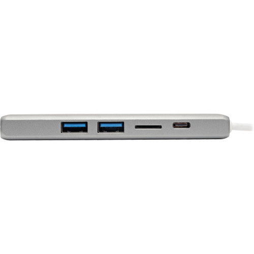 Tripp Lite U442-DOCK10-S Docking Station - for NotebookTabletSmartphone - 60 W - USB Type C - 2 x USB Ports - HDMI - Thunderbolt - U442-DOCK10-S