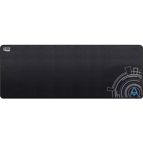 Adesso TRUFORM P104 - 32 x 12 Inches Gaming Mouse Pad - Textured - 0.13" (3.18 mm) x 12" (304.80 mm) Dimension - Black - Rubber Base, (Fleet Network)