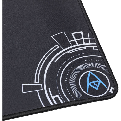 Adesso TRUFORM P102 - 16 x 12 Inches Gaming Mouse Pad - 013 318 mm x 12 30480 mm x 16 40640 mm Dimension - Black - Rubber TRUFORM P102