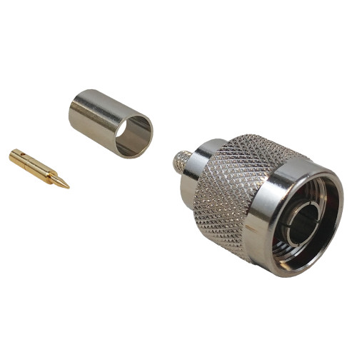 N-Type Male Crimp Connector for LMR-240 50 Ohm ( Fleet Network )