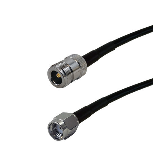 1ft RG174 N-Type Female to SMA-RP Reverse Polarity Male Cable FN-RF0-0112-01