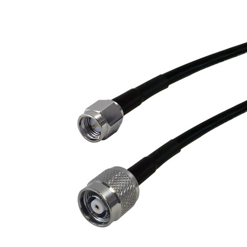 3ft RG174 SMA Male to TNC-RP (Reverse Polarity) Male Cable ( Fleet Network )