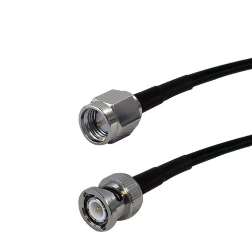 15ft RG174 SMA Male to BNC Male Cable FN-RF0-1030-015