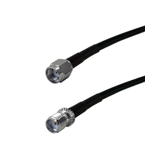 3ft RG174 SMA-RP (Reverse Polarity) Male to SMA Female Cable ( Fleet Network )