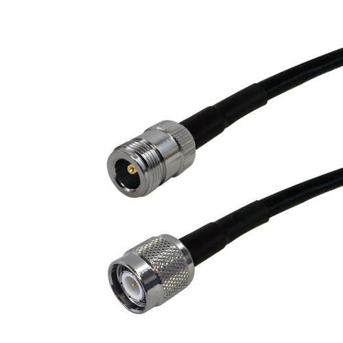 1ft LMR-195 N-Type Female to TNC Male Cable ( Fleet Network )