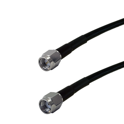 15ft LMR-195 SMA Male to SMA-RP (Reverse Polarity) Male Cable ( Fleet Network )