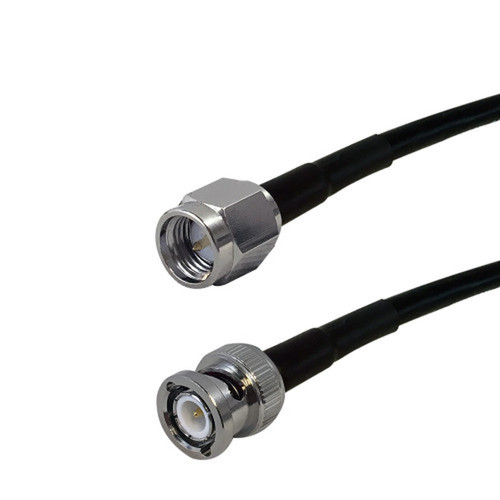 1ft LMR-195 SMA Male to BNC Male Cable FN-RF1-1030-01