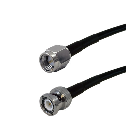 3ft LMR-195 SMA Male to BNC Male Cable ( Fleet Network )