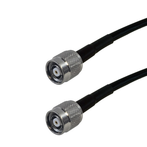 1.5ft LMR-195 TNC-RP (Reverse Polarity) Male to TNC-RP (Reverse Polarity) Male Cable ( Fleet Network )