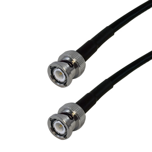 1ft LMR-195 BNC Male to BNC Male Cable ( Fleet Network )
